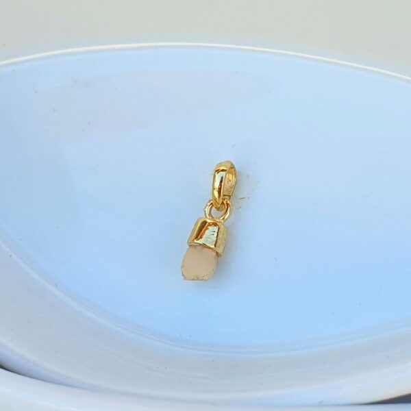 Pingente de Dente de Leite Tradicional banhado a ouro 18k BASE & #